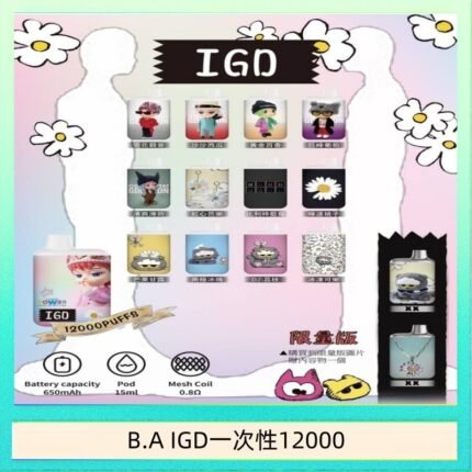 B.A IGD12000口 電子煙